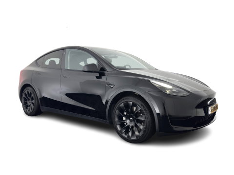 Tesla Model Y RWD 58 kWh [3-Fase-11kW] {SoH-89%} (INCL.BTW) Aut. *PANO | AUTO-PILOT | LEATHER | NAVI-FULLMAP | MATRIX-LED | KEYLESS | CAMERA | DAB+ | HEATED-COMFORTSEATS | PRIVACYGLASS | TOPVIEW | TOWBAR | 20''ALU*