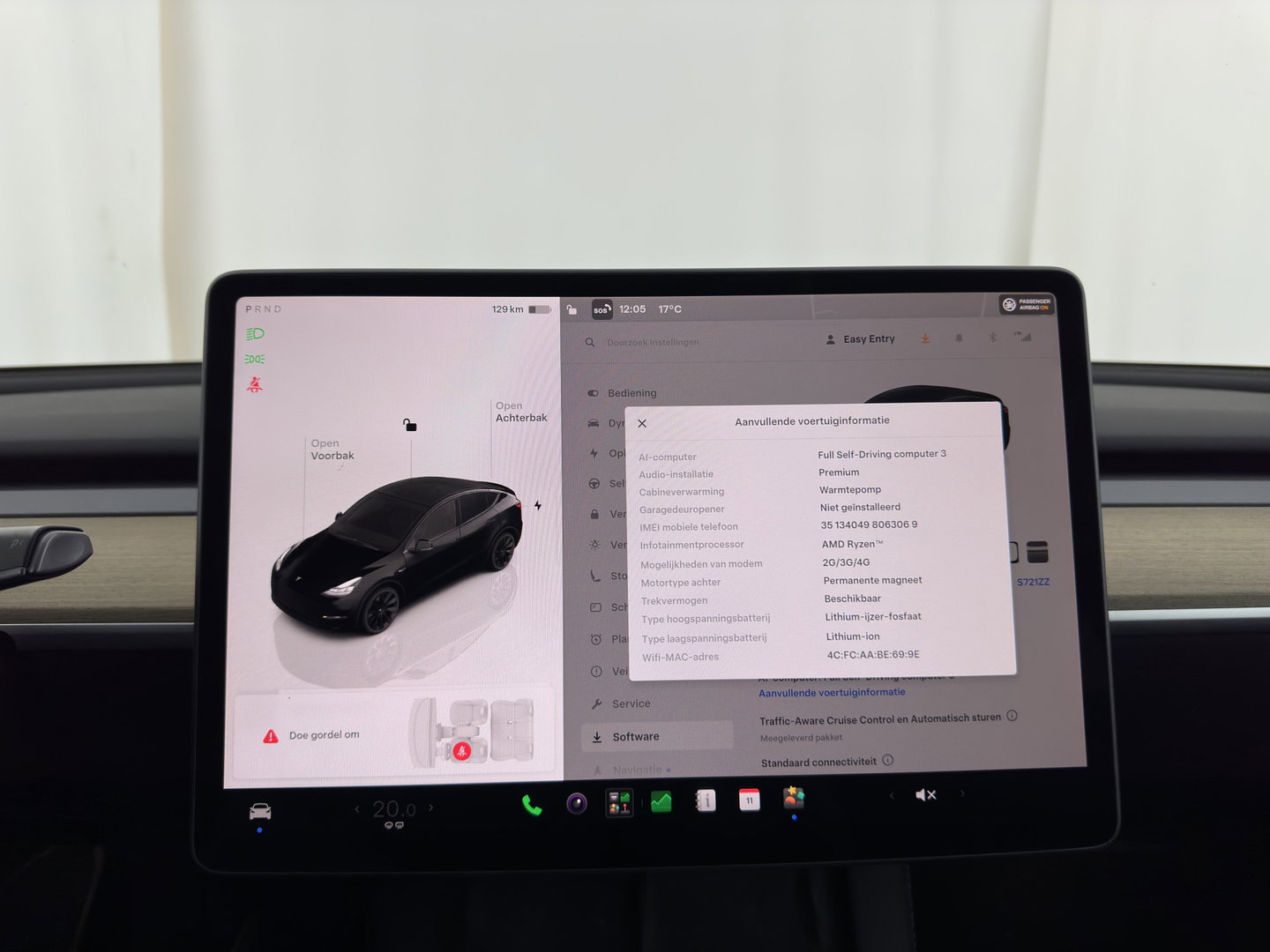 Tesla Model Y RWD 58 kWh [3-Fase-11kW] {SoH-89%} (INCL.BTW) Aut. *PANO | AUTO-PILOT | LEATHER | NAVI-FULLMAP | MATRIX-LED | KEYLESS | CAMERA | DAB+ | HEATED-COMFORTSEATS | PRIVACYGLASS | TOPVIEW | TOWBAR | 20''ALU*