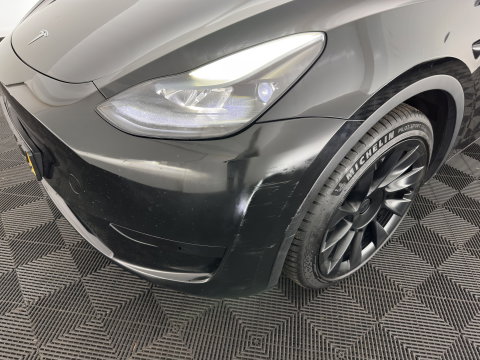 Tesla Model Y RWD 58 kWh [3-Fase-11kW] {SoH-89%} (INCL.BTW) Aut. *PANO | AUTO-PILOT | LEATHER | NAVI-FULLMAP | MATRIX-LED | KEYLESS | CAMERA | DAB+ | HEATED-COMFORTSEATS | PRIVACYGLASS | TOPVIEW | TOWBAR | 20''ALU*