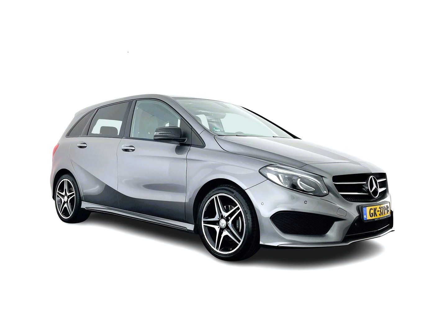Mercedes-Benz B-Klasse 180 AMG Night pakket Ambition Aut. *LEATHER-MICROFIBRE | CARBON-INLAY | FULL-LED | HEATED-SPORTSEATS | NAVI-FULLMAP | SHIFTPADDLES | PRIVACYGLASS | ECC | PDC | CRUISE | TOWBAR  | KEYLESS | 18''ALU *