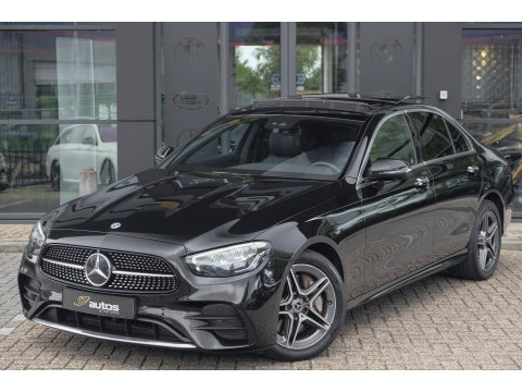 Mercedes-Benz E-Klasse E300e AMG 320pk Panoramadak Burmester Widescreen Leder NLauto 1e Eigenaar!