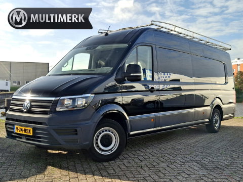 Volkswagen Crafter 35 2.0 TDI L5H3 177PK AUTOMAAT MARGE | ADAPTIVE CRUISE | LUCHTVERING | ZWART | VOORRUITVERWARMING | IMPERIAL