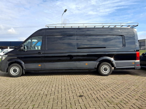 Volkswagen Crafter 35 2.0 TDI L5H3 177PK AUTOMAAT MARGE | ADAPTIVE CRUISE | LUCHTVERING | ZWART | VOORRUITVERWARMING | IMPERIAL