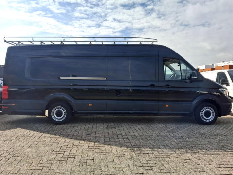 Volkswagen Crafter 35 2.0 TDI L5H3 177PK AUTOMAAT MARGE | ADAPTIVE CRUISE | LUCHTVERING | ZWART | VOORRUITVERWARMING | IMPERIAL