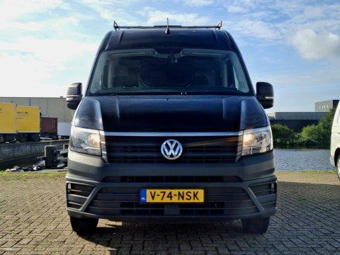 Volkswagen Crafter 35 2.0 TDI L5H3 177PK AUTOMAAT MARGE | ADAPTIVE CRUISE | LUCHTVERING | ZWART | VOORRUITVERWARMING | IMPERIAL