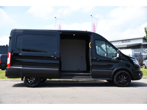 Ford Transit 350 2.0 TDCI L3H2 Limited Black Edition Camera, Cruise, Carplay, 185pk, Xenon, Automaat, Trekhaak, Multimedia, Sensoren, Uniek!