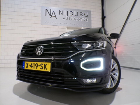 Volkswagen T-Roc 1.0 TSI R-Line Sport Apple-Carplay Full-LED Stoelverwarming Leer Parkeersensoren Adaptive-cruise Android-Auto