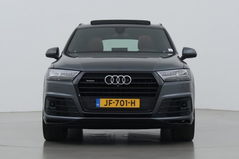 Audi Q7 3.0 TFSI quattro Pro Line + 7p | Luchtvering | Trekhaak | Panoramadak | 360° Camera | B&O Advanced | Head-Up | Nachtzicht | 7-persoons | Soft Close
