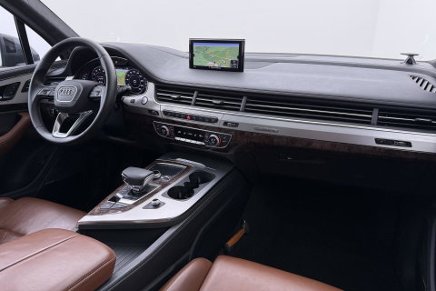 Audi Q7 3.0 TFSI quattro Pro Line + 7p | Luchtvering | Trekhaak | Panoramadak | 360° Camera | B&O Advanced | Head-Up | Nachtzicht | 7-persoons | Soft Close