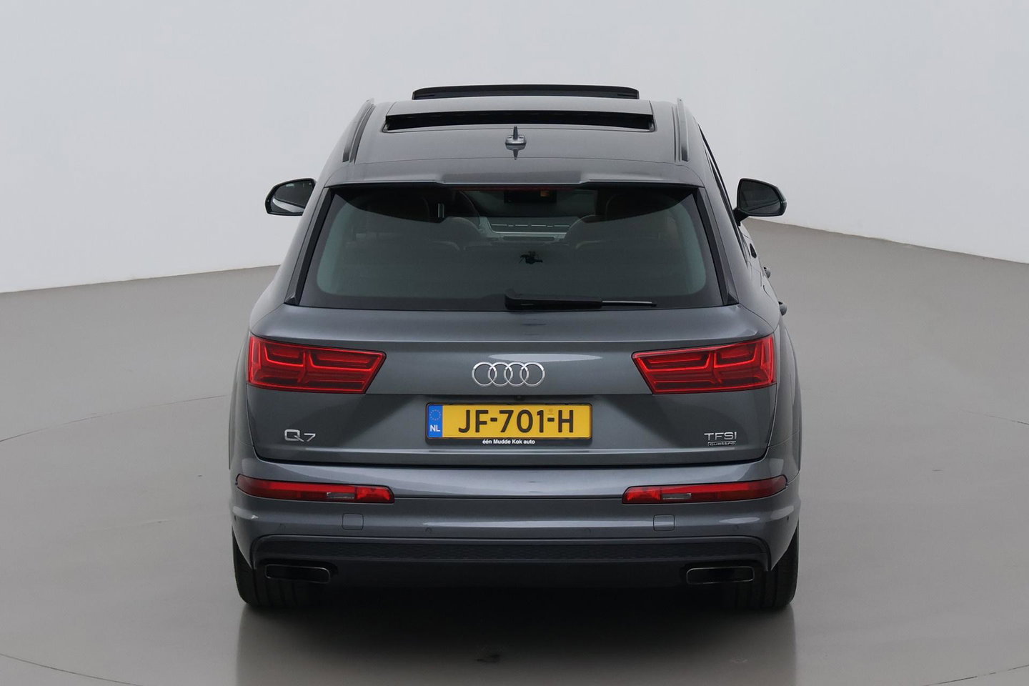 Audi Q7 3.0 TFSI quattro Pro Line + 7p | Luchtvering | Trekhaak | Panoramadak | 360° Camera | B&O Advanced | Head-Up | Nachtzicht | 7-persoons | Soft Close