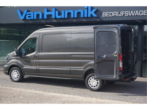 Ford Transit 350L 130PK L3H2 Trend BPM VRIJ!! Clima, 12" Sync 4 scherm Navi, 270° deur, Trekhaak!! NR. 330