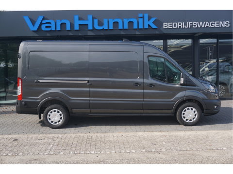 Ford Transit 350L 130PK L3H2 Trend BPM VRIJ!! Clima, 12" Sync 4 scherm Navi, 270° deur, Trekhaak!! NR. 330