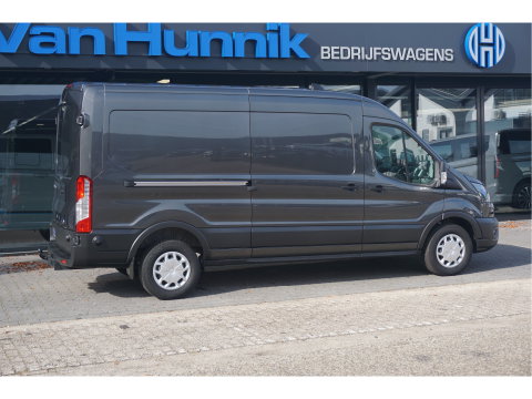 Ford Transit 350L 130PK L3H2 Trend BPM VRIJ!! Clima, 12" Sync 4 scherm Navi, 270° deur, Trekhaak!! NR. 330