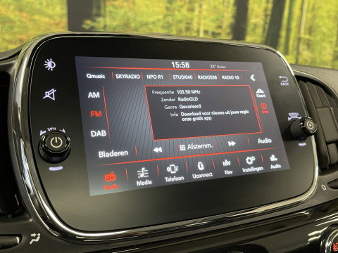 Fiat 500 0.9 TwinAir Turbo Lounge | Bluetooth | Airconditioning | Cruise Control | DAB+ | Panoramadak | Multifunctioneel Stuurwiel |