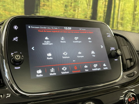 Fiat 500 0.9 TwinAir Turbo Lounge | Bluetooth | Airconditioning | Cruise Control | DAB+ | Panoramadak | Multifunctioneel Stuurwiel |
