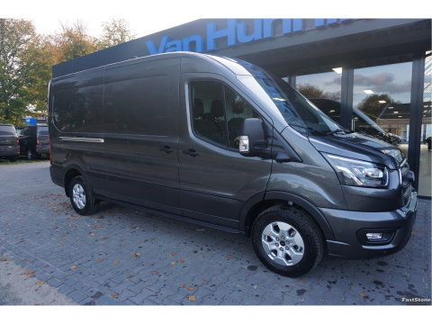 Ford Transit 350L L3H2 Limited AUT-8 165PK BPM VRIJ Navi, Adap. Cruise, 360° Cam, Trekhaak!! NR. 225