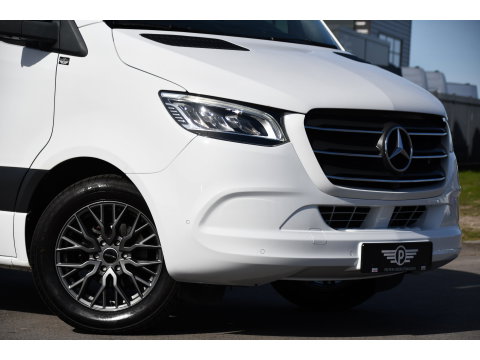 Mercedes-Benz Sprinter 319 V6 3.0 CDI L2H2 PB Edition Adaptieve Cruise, 360 Camera, Carplay, LED, 10,5'' Mbux, Automaat, 190pk, Leder, Multimedia, Uniek!