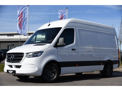 Mercedes-Benz Sprinter 319 V6 3.0 CDI L2H2 PB Edition Adaptieve Cruise, 360 Camera, Carplay, LED, 10,5'' Mbux, Automaat, 190pk, Leder, Multimedia, Uniek!