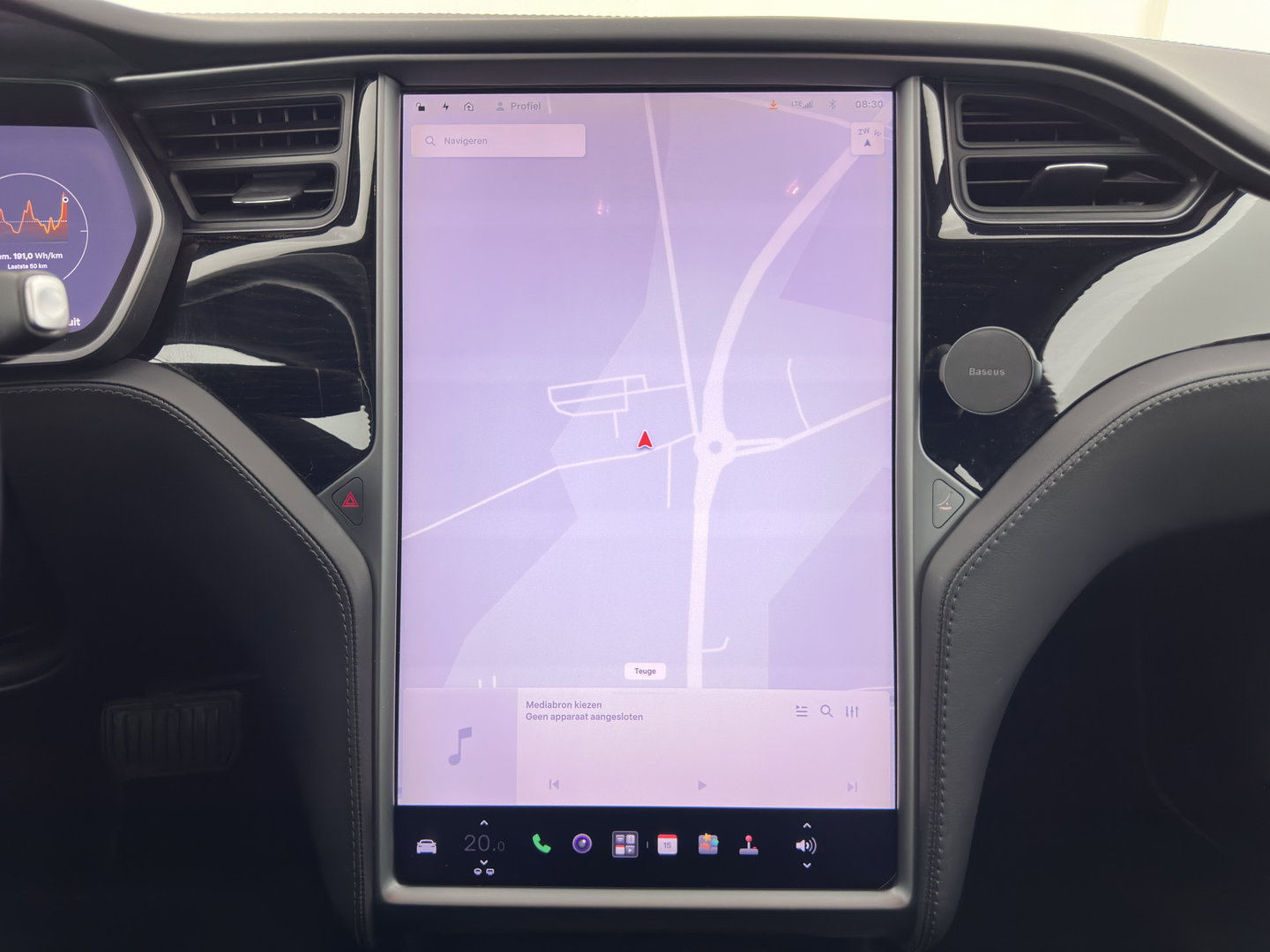 Tesla Model S 75D Base *AUT | PANO-WINDOW | LEATHER | AIR-SUSPENION | FULL-LED | NAVI-FULLMAP | KEYLESS | COMFORTSEATS | DIGI-COCKPIT |AUTO-PILOT | 19"ALU*