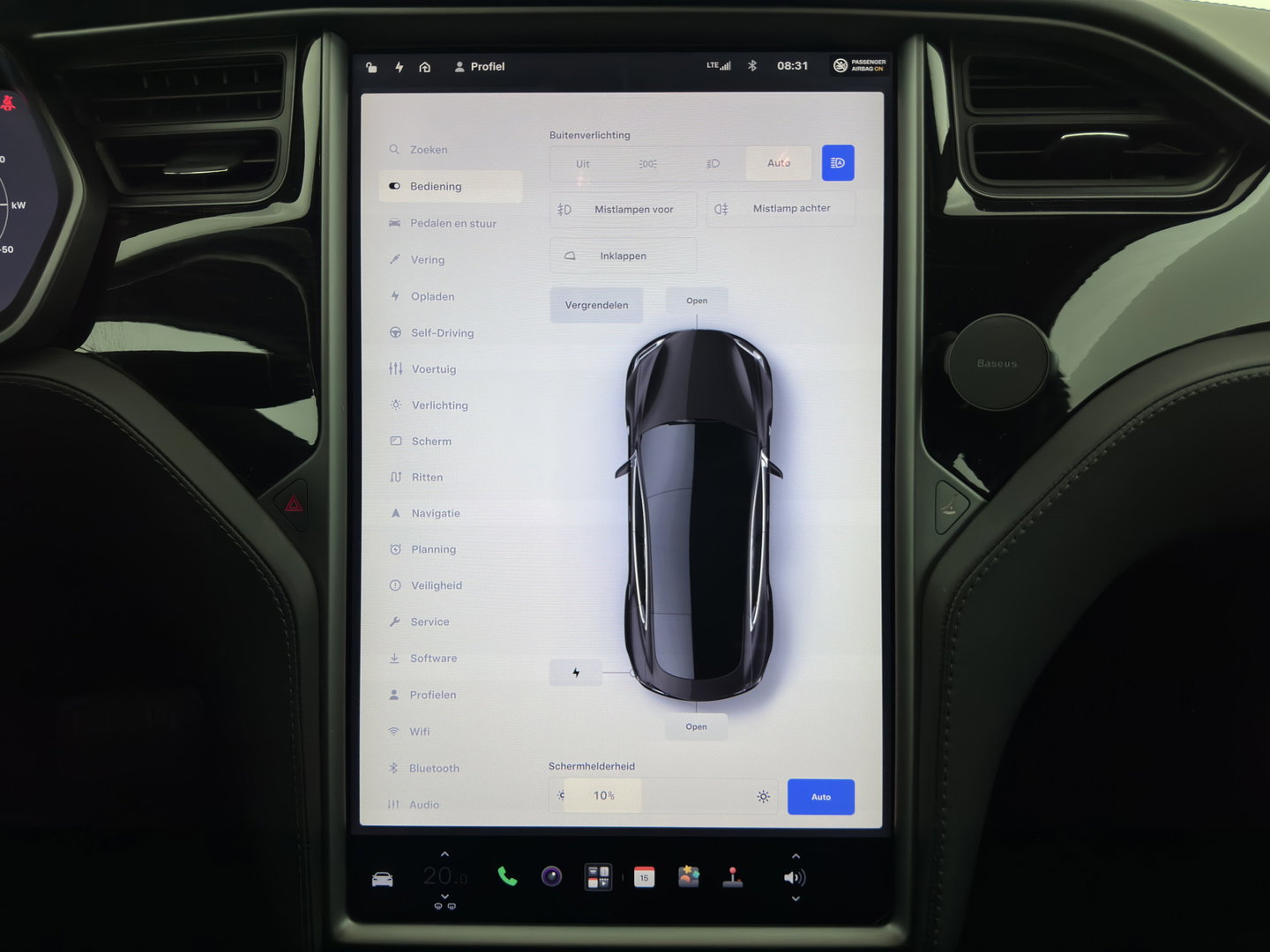 Tesla Model S 75D Base *AUT | PANO-WINDOW | LEATHER | AIR-SUSPENION | FULL-LED | NAVI-FULLMAP | KEYLESS | COMFORTSEATS | DIGI-COCKPIT |AUTO-PILOT | 19"ALU*