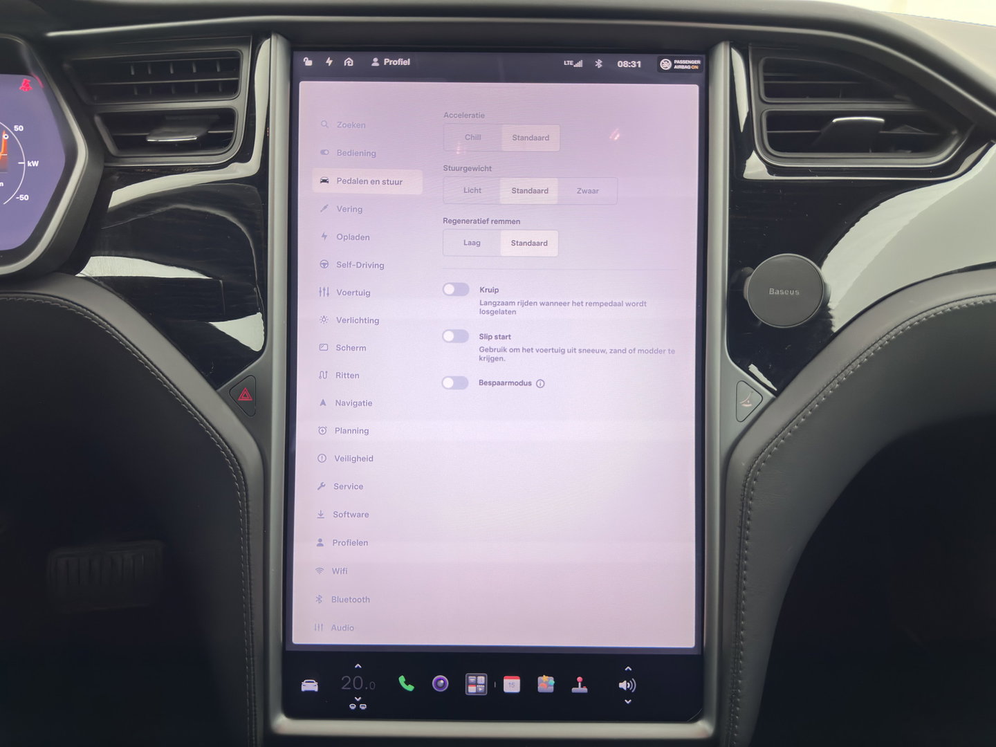 Tesla Model S 75D Base *AUT | PANO-WINDOW | LEATHER | AIR-SUSPENION | FULL-LED | NAVI-FULLMAP | KEYLESS | COMFORTSEATS | DIGI-COCKPIT |AUTO-PILOT | 19"ALU*