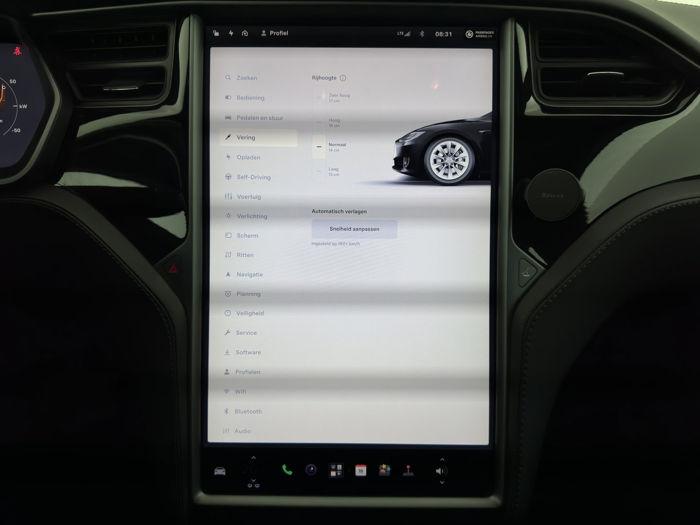 Tesla Model S 75D Base *AUT | PANO-WINDOW | LEATHER | AIR-SUSPENION | FULL-LED | NAVI-FULLMAP | KEYLESS | COMFORTSEATS | DIGI-COCKPIT |AUTO-PILOT | 19"ALU*