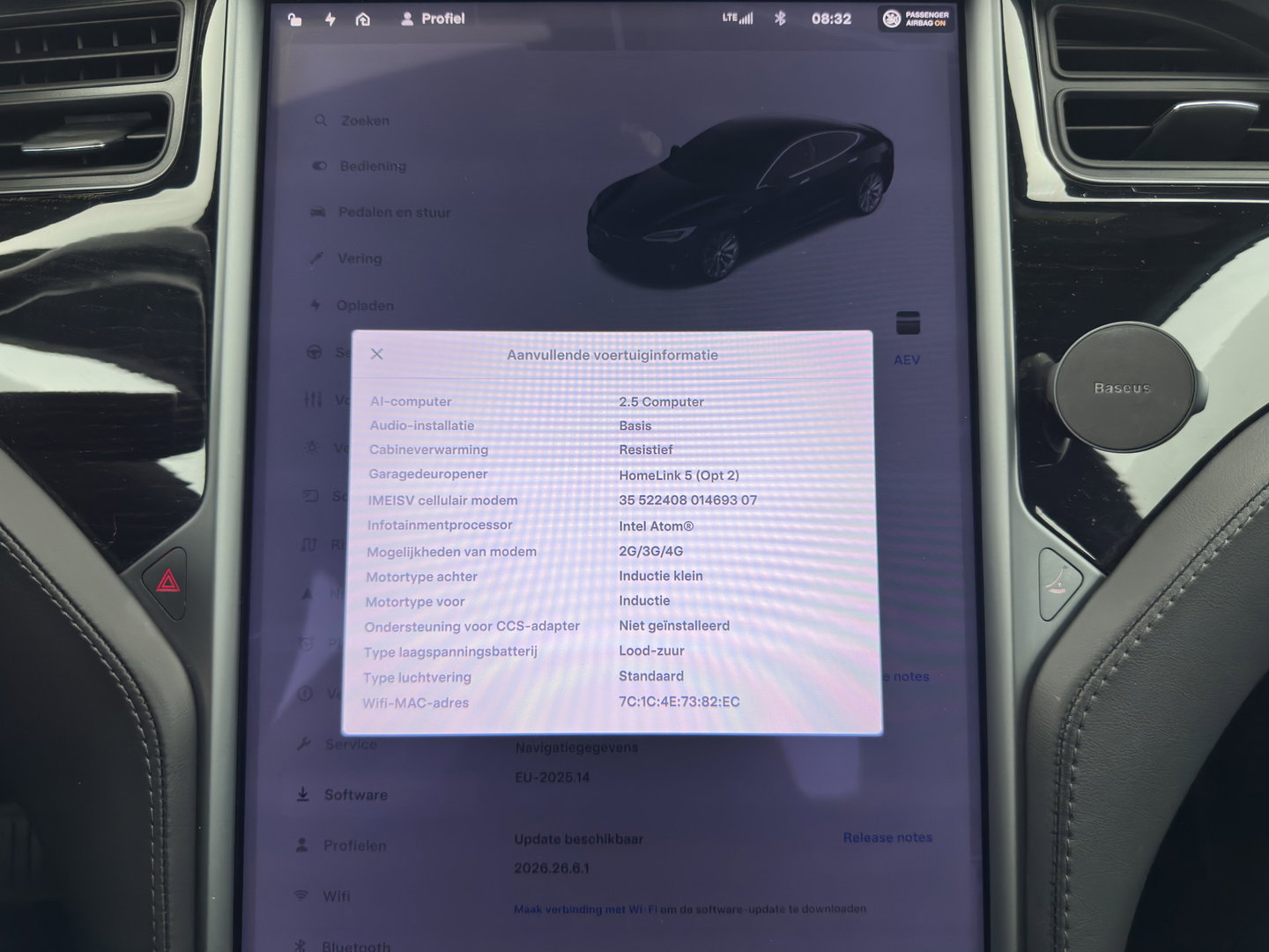 Tesla Model S 75D Base *AUT | PANO-WINDOW | LEATHER | AIR-SUSPENION | FULL-LED | NAVI-FULLMAP | KEYLESS | COMFORTSEATS | DIGI-COCKPIT |AUTO-PILOT | 19"ALU*