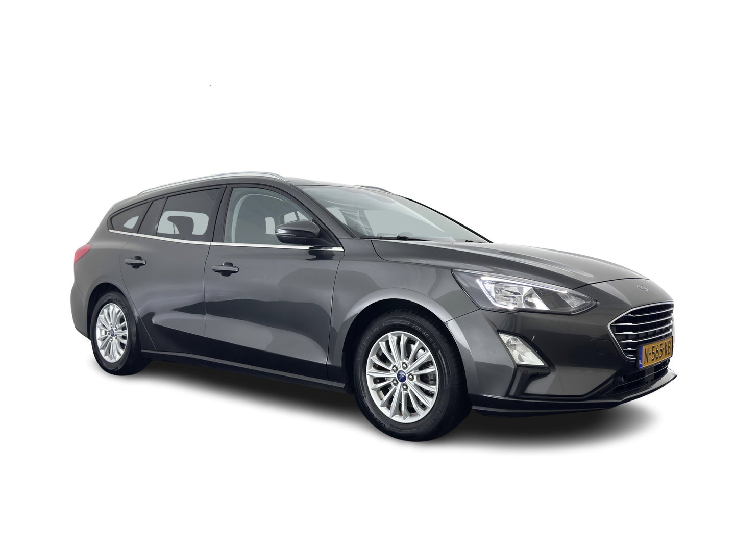 Ford FOCUS Wagon 1.0 EcoBoost Titanium X Business (INCL-BTW)  *AUT | DIGI-COCKPIT | KEYLESS | CAMERA | NAVI-FULLMAP | HEATED-SPORTSEATS | DAB+ |  ECC | PDC | TOWBAR | 16''ALU*