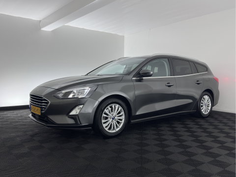 Ford FOCUS Wagon 1.0 EcoBoost Titanium X Business (INCL-BTW)  *AUT | DIGI-COCKPIT | KEYLESS | CAMERA | NAVI-FULLMAP | HEATED-SPORTSEATS | DAB+ |  ECC | PDC | TOWBAR | 16''ALU*