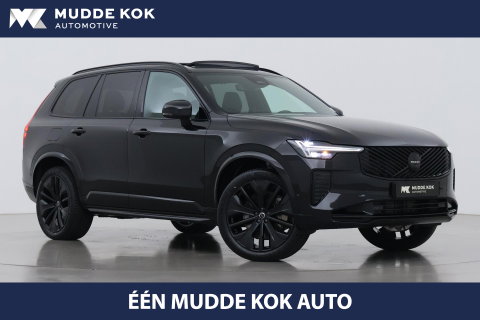 Volvo XC90 T8 Ultra Black Edition | Bowers&Wilkins | Luchtvering | Panoramadak | Trekhaak | 360° Camera | Massage | Stoelventilatie | 21 Inch
