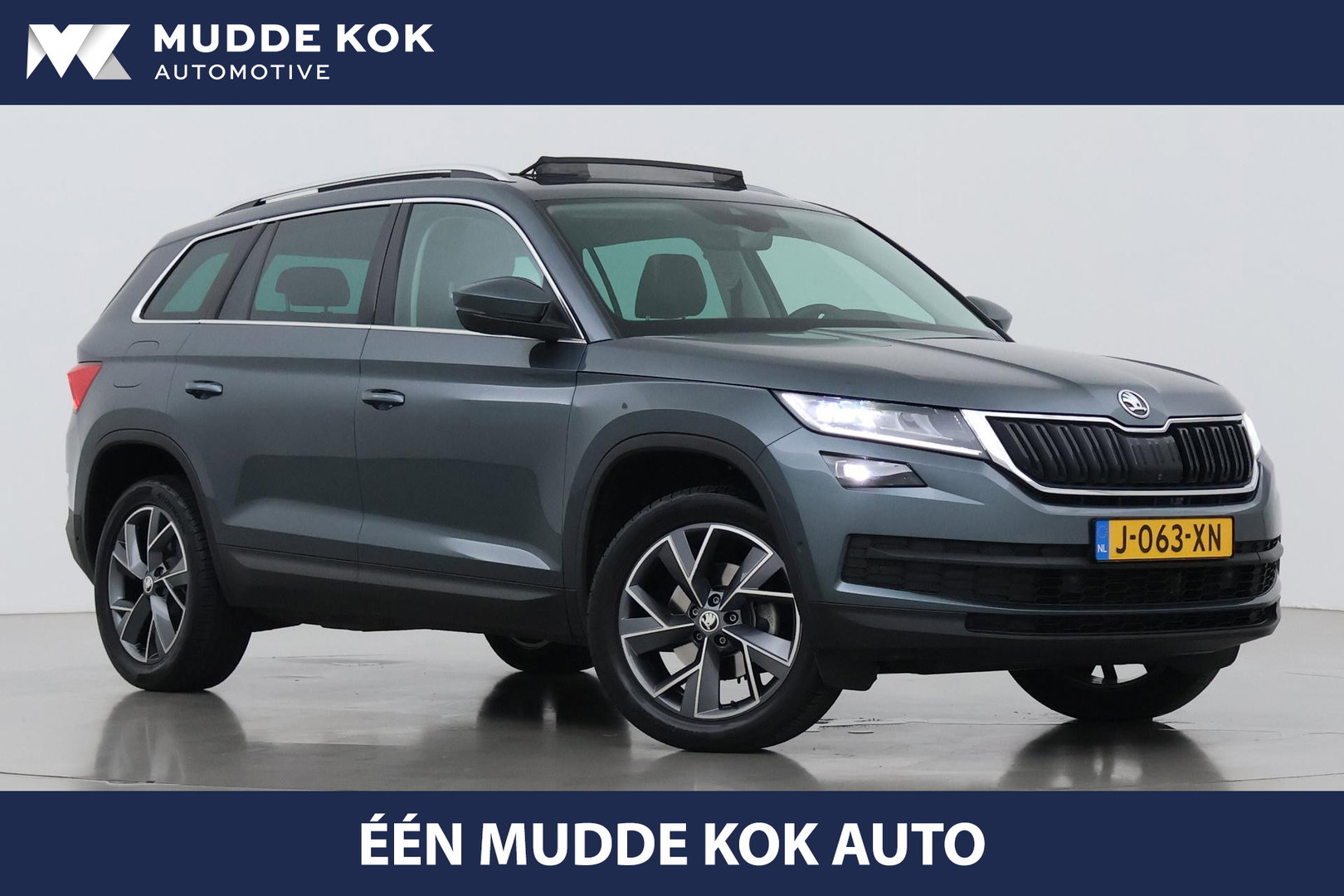 Škoda Kodiaq 1.5 TSI Business Edition Plus | Panoramadak | Trekhaak | 360° Camera | Canton | Travel Assist | Keyless | Stoel+Stuurverwarming | ACC