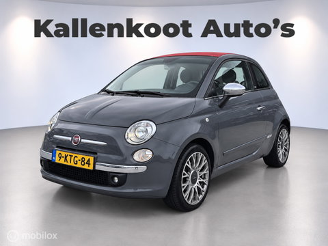 Fiat 500C 0.9 TwinAir Carplay, Camera, Cruise, Leer, Clima