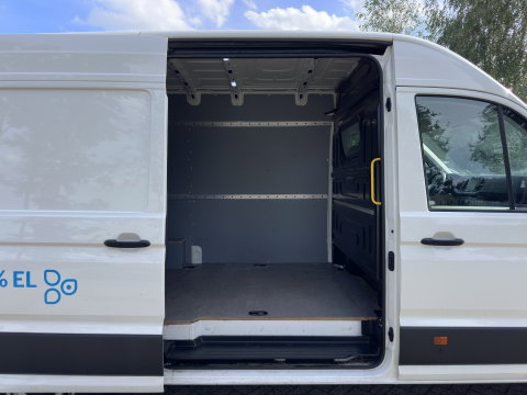 MAN eTGE Basis 36 kWh L3 H3 (2-Fase) {SoH-88%} Aut. *HEATPUMP | NAVI-FULLMAP | AIRCO | CRUISE | CAMERA | HEATED-ERGO-SEATS | PDC | DAB | WIFI | FULL-LED | 3-PERS |  CCS-FASTLOADER*