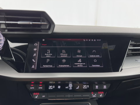 Audi A3 Limousine 35 TFSI S edition (INCL-BTW)  *AUT | 1/2 LEATHER | MATRIX-LED | HEATED-SPORTSEATS | CRUISE | CAMERA | DIGI-COCKPIT | NAVI-FULLMAP | PRIVACY-GLASS | AMBIENT-LIGHT | ECC | PDC | 18''ALU*