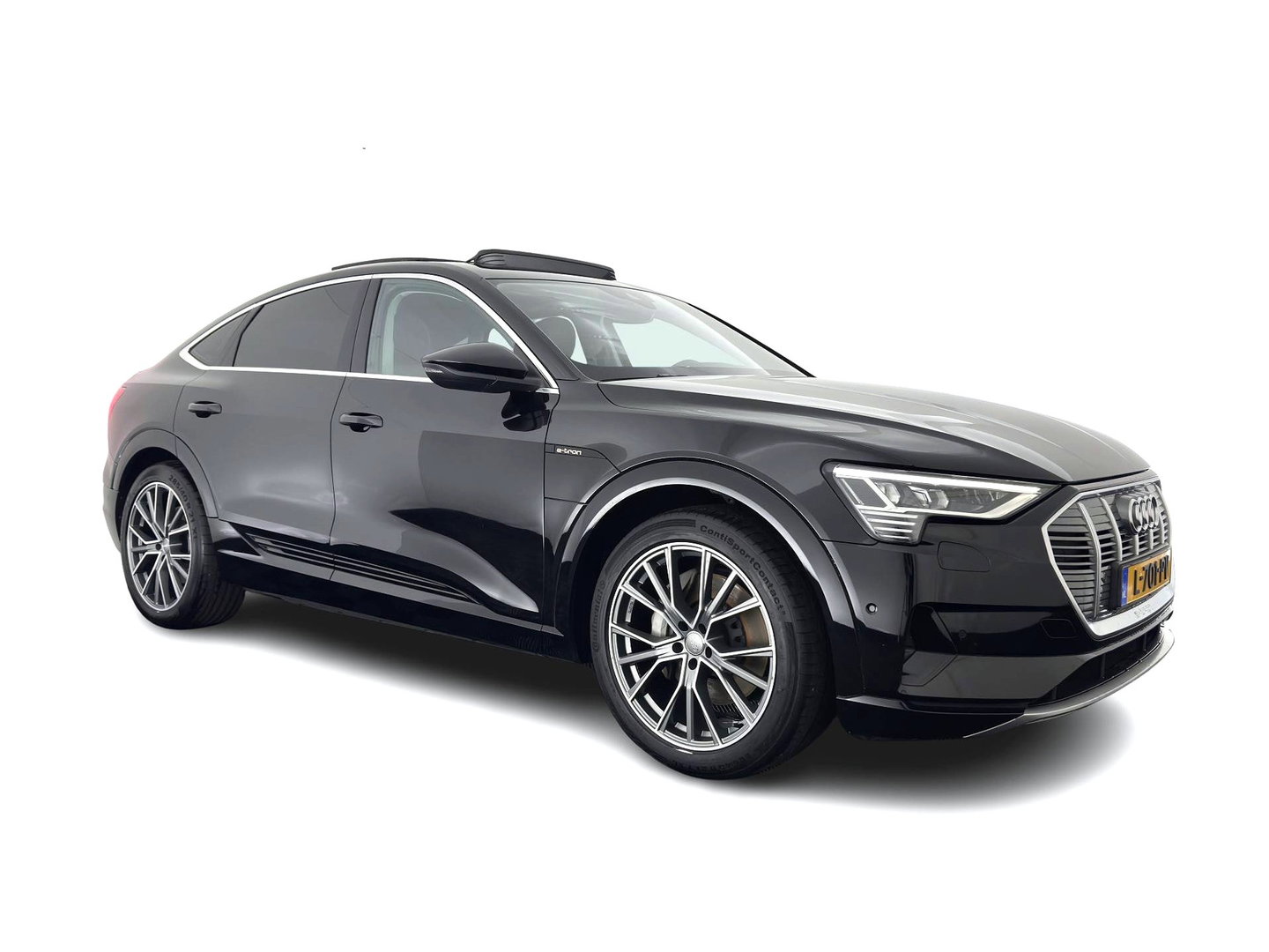 Audi e-tron Sportback 55 Quattro Business Edition Plus 95 kWh [3-Fase-11kW] {SoH-94%} Aut. *HEATPUMP | PANO | LEATHER | ADAPTIVE-CRUISE | MEMORY-PACK | FULL-LED | DIGI-COCKPIT | KEYLESS | CAMERA | PRIVACY-GLASS | HEATED-COMFORTSEATS | DAB+ | 21''ALU*