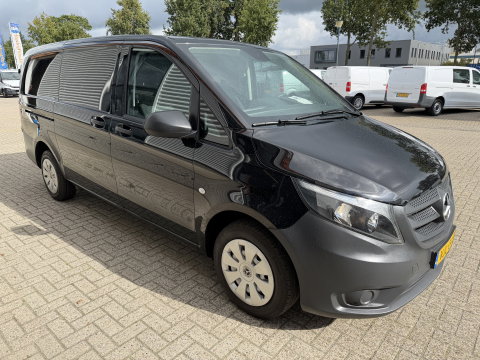 Mercedes-Benz Vito 110 CDI Lang L2H1 / euro 6 / bpm vrij / vaste prijs rijklaar € 16.950 ex btw / lease vanaf € 285 / airco / cruise control / navigatie / achterdeuren / comfort stoelen