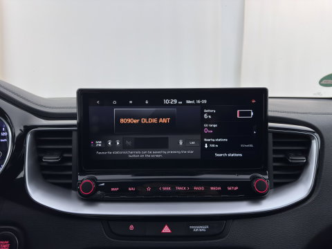 Kia Xceed 1.6 GDi PHEV DynamicPlusLine (Plug-In) {SoH-97%} (INCL-BTW ) Aut.*LEATHER-FABRIC | FULL-LED | KEYLESS | NAVI-FULLMAP | HEATED-SPORTSEATS | CAMERA | DAB | LANE-ASSIST | CRUISE | PRIVACY-GLASS | 16''ALU*