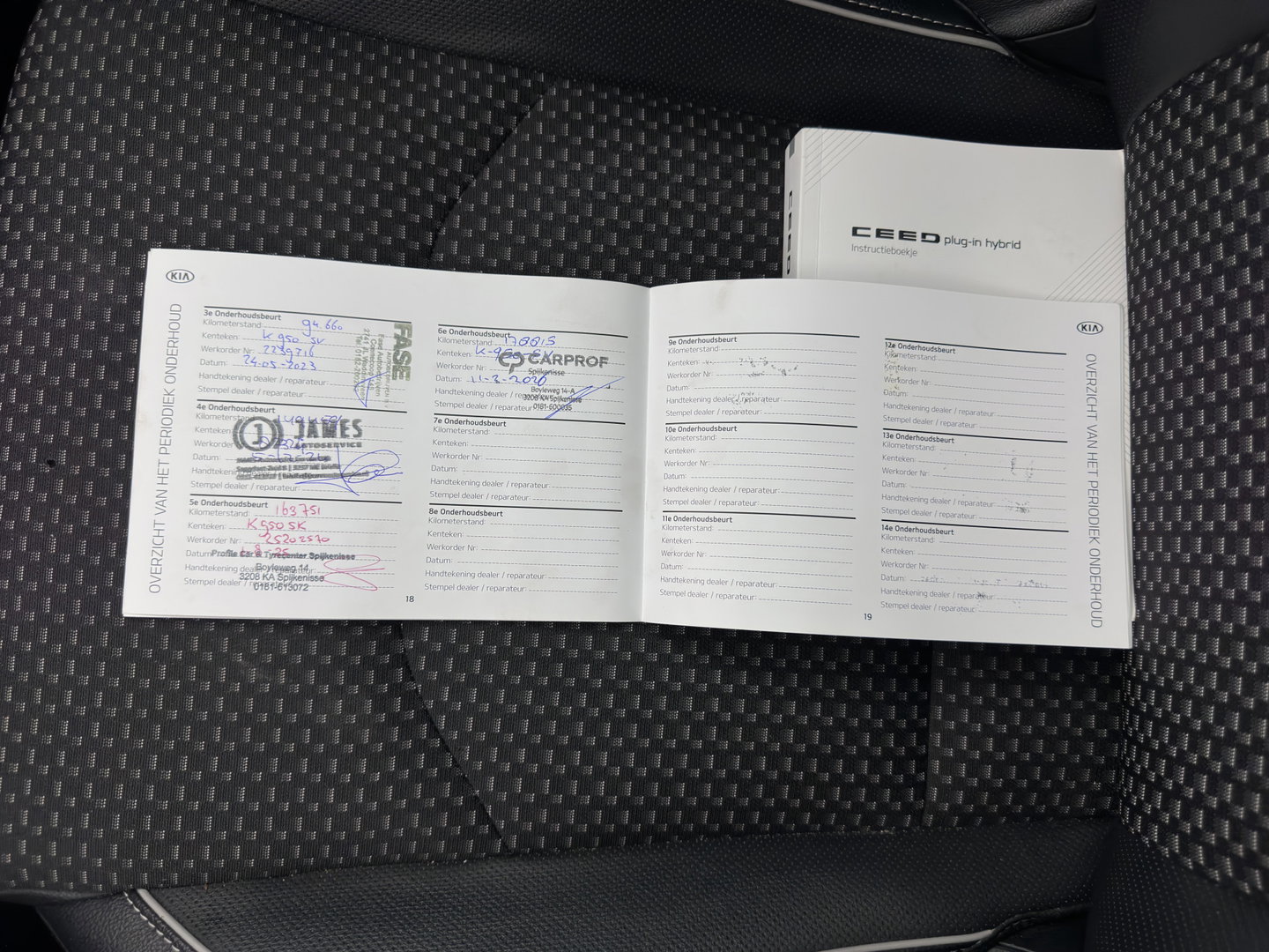 Kia Xceed 1.6 GDi PHEV DynamicPlusLine (Plug-In) {SoH-97%} (INCL-BTW ) Aut.*LEATHER-FABRIC | FULL-LED | KEYLESS | NAVI-FULLMAP | HEATED-SPORTSEATS | CAMERA | DAB | LANE-ASSIST | CRUISE | PRIVACY-GLASS | 16''ALU*