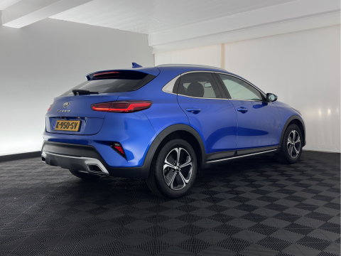 Kia Xceed 1.6 GDi PHEV DynamicPlusLine (Plug-In) {SoH-97%} (INCL-BTW ) Aut.*LEATHER-FABRIC | FULL-LED | KEYLESS | NAVI-FULLMAP | HEATED-SPORTSEATS | CAMERA | DAB | LANE-ASSIST | CRUISE | PRIVACY-GLASS | 16''ALU*