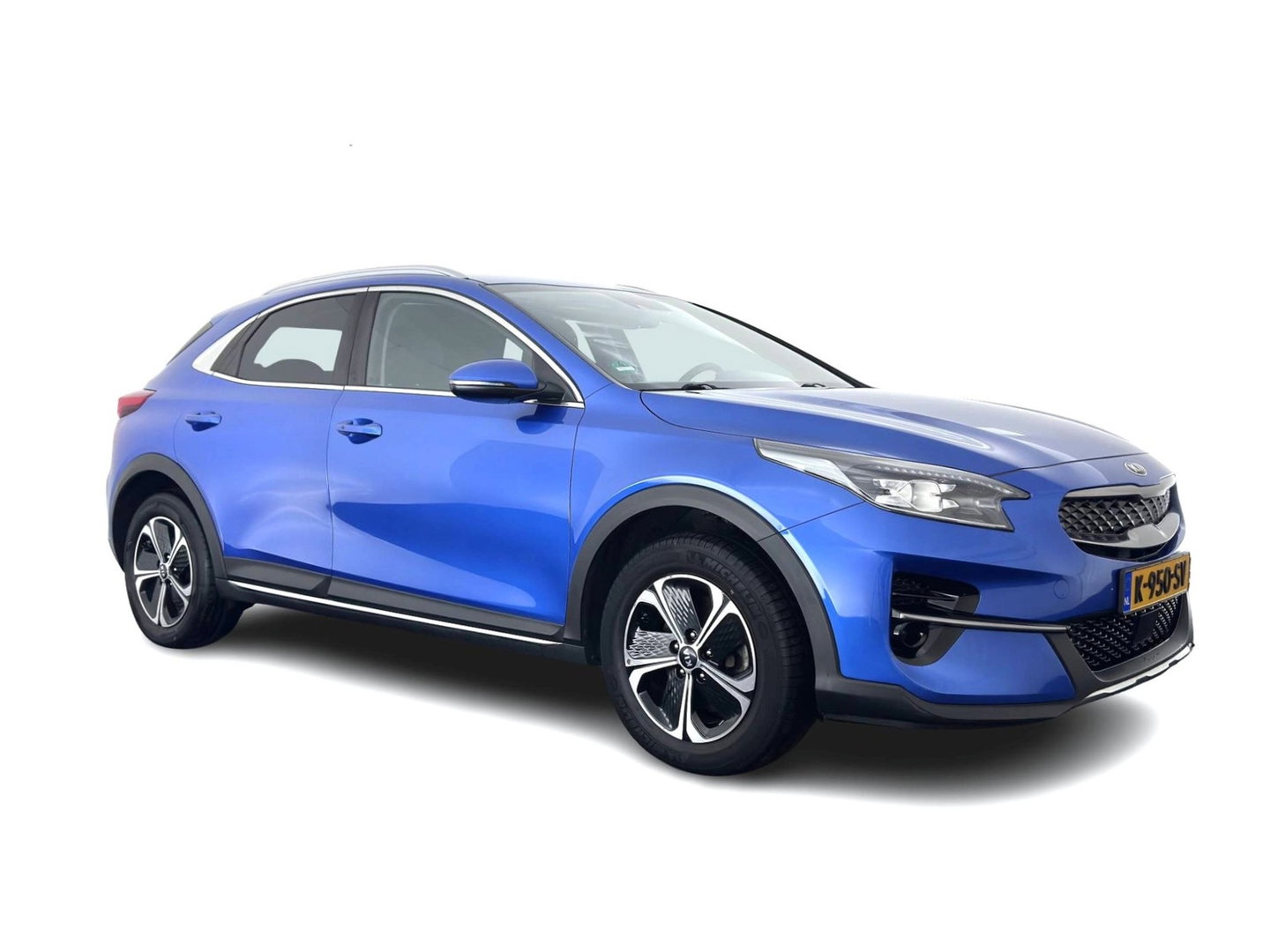 Kia Xceed 1.6 GDi PHEV DynamicPlusLine (Plug-In) {SoH-97%} (INCL-BTW ) Aut.*LEATHER-FABRIC | FULL-LED | KEYLESS | NAVI-FULLMAP | HEATED-SPORTSEATS | CAMERA | DAB | LANE-ASSIST | CRUISE | PRIVACY-GLASS | 16''ALU*