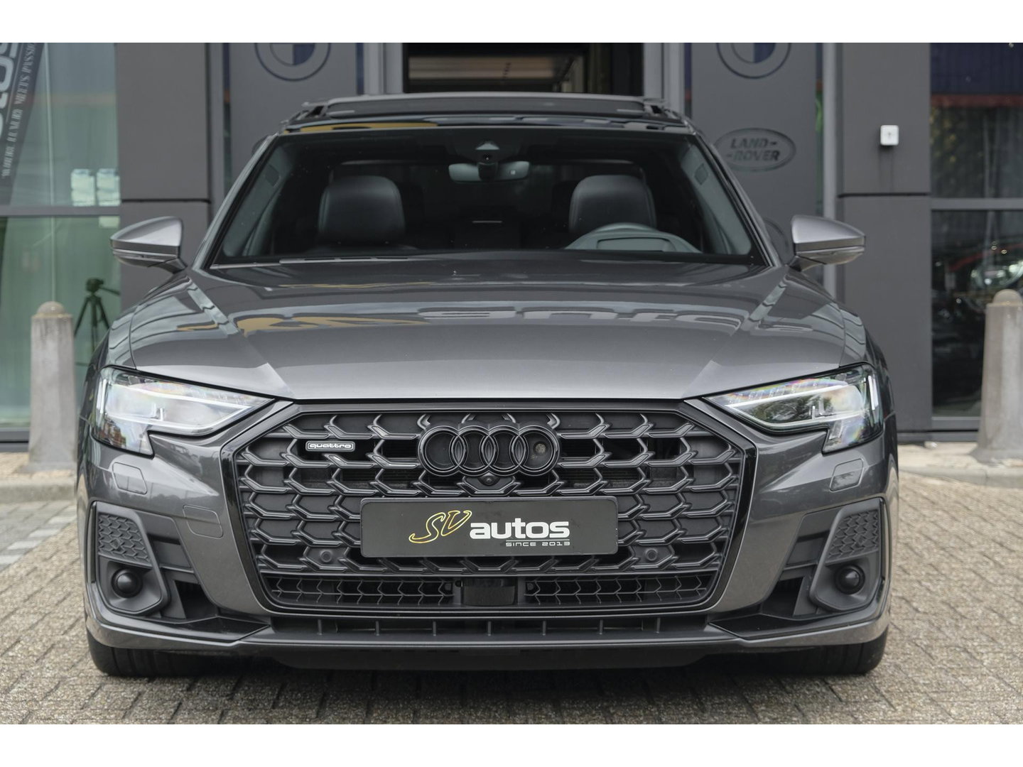Audi A8 60 TFSIe 462pk S-Line Quattro Panoramdak *BTW* B&O *SOH 100%* 4-Wielsturing RS stoelen Luchtvering Massage Stoelkoeling