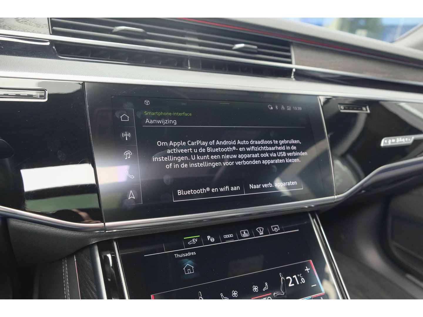 Audi A8 60 TFSIe 462pk S-Line Quattro Panoramdak *BTW* B&O *SOH 100%* 4-Wielsturing RS stoelen Luchtvering Massage Stoelkoeling