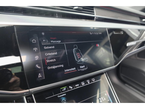 Audi A8 60 TFSIe 462pk S-Line Quattro Panoramdak *BTW* B&O *SOH 100%* 4-Wielsturing RS stoelen Luchtvering Massage Stoelkoeling
