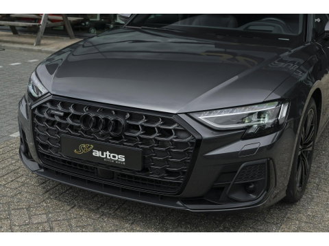 Audi A8 60 TFSIe 462pk S-Line Quattro Panoramdak *BTW* B&O *SOH 100%* 4-Wielsturing RS stoelen Luchtvering Massage Stoelkoeling