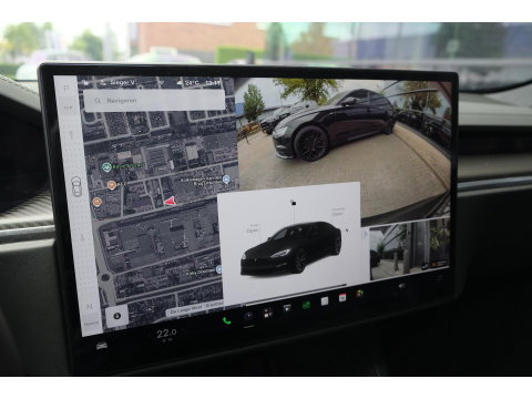Tesla Model S Plaid 1020pk Yoke stuur FSD *BTW* *SOH 87%* Panoramadak Full Self Drive NLauto 21' LMV