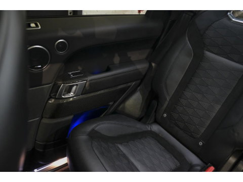 Land Rover Range Rover Sport P575 SVR 575pk Panoramadak *BTW* Carbon pakket Head-up Softclose 24" LMV Vossen