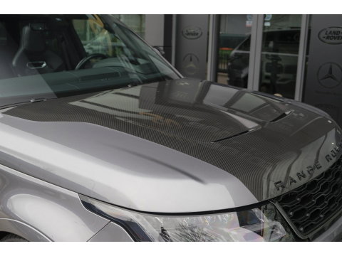 Land Rover Range Rover Sport P575 SVR 575pk Panoramadak *BTW* Carbon pakket Head-up Softclose 24" LMV Vossen