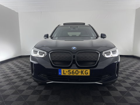BMW iX3 High Executive 80 kWh (INCL-BTW) *AUT | PANO | LEATHER SPORT | ADAPTIVE-CRUISE | FULL-LED | BLIND-SPOT | MEMORY-PACK | DIGI-COCKPIT | HEATED-COMFORTSEATS | KEYLESS | CAMERA | DAB+ | TOWBAR | 20''ALU*