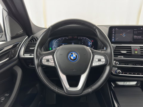 BMW iX3 High Executive 80 kWh (INCL-BTW) *AUT | PANO | LEATHER SPORT | ADAPTIVE-CRUISE | FULL-LED | BLIND-SPOT | MEMORY-PACK | DIGI-COCKPIT | HEATED-COMFORTSEATS | KEYLESS | CAMERA | DAB+ | TOWBAR | 20''ALU*