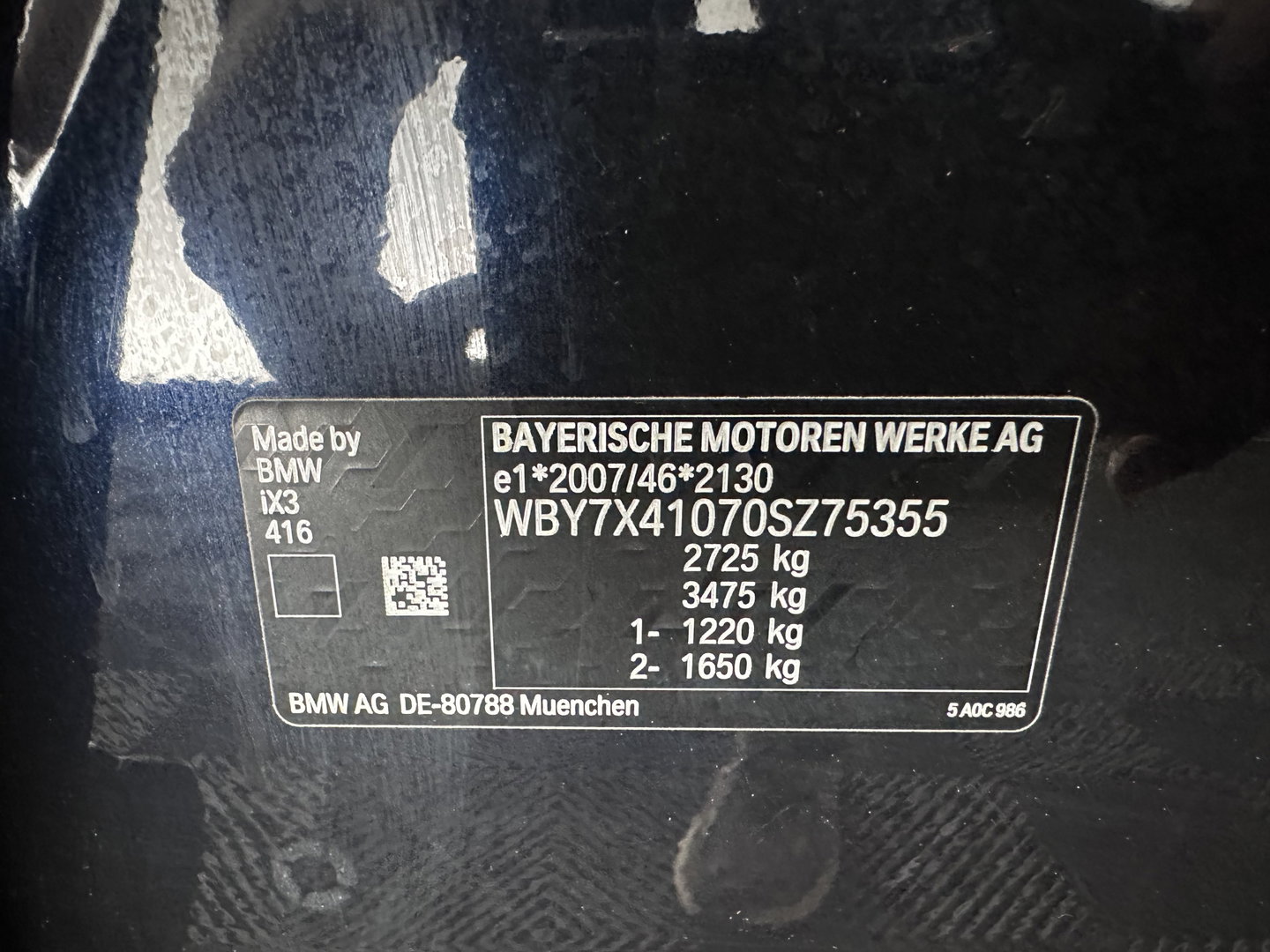 BMW iX3 High Executive 80 kWh (INCL-BTW) *AUT | PANO | LEATHER SPORT | ADAPTIVE-CRUISE | FULL-LED | BLIND-SPOT | MEMORY-PACK | DIGI-COCKPIT | HEATED-COMFORTSEATS | KEYLESS | CAMERA | DAB+ | TOWBAR | 20''ALU*
